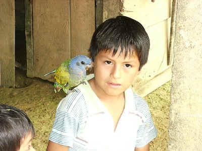 Voyages de Marc Soula - Pérou 2003 - un fils d'Herminio